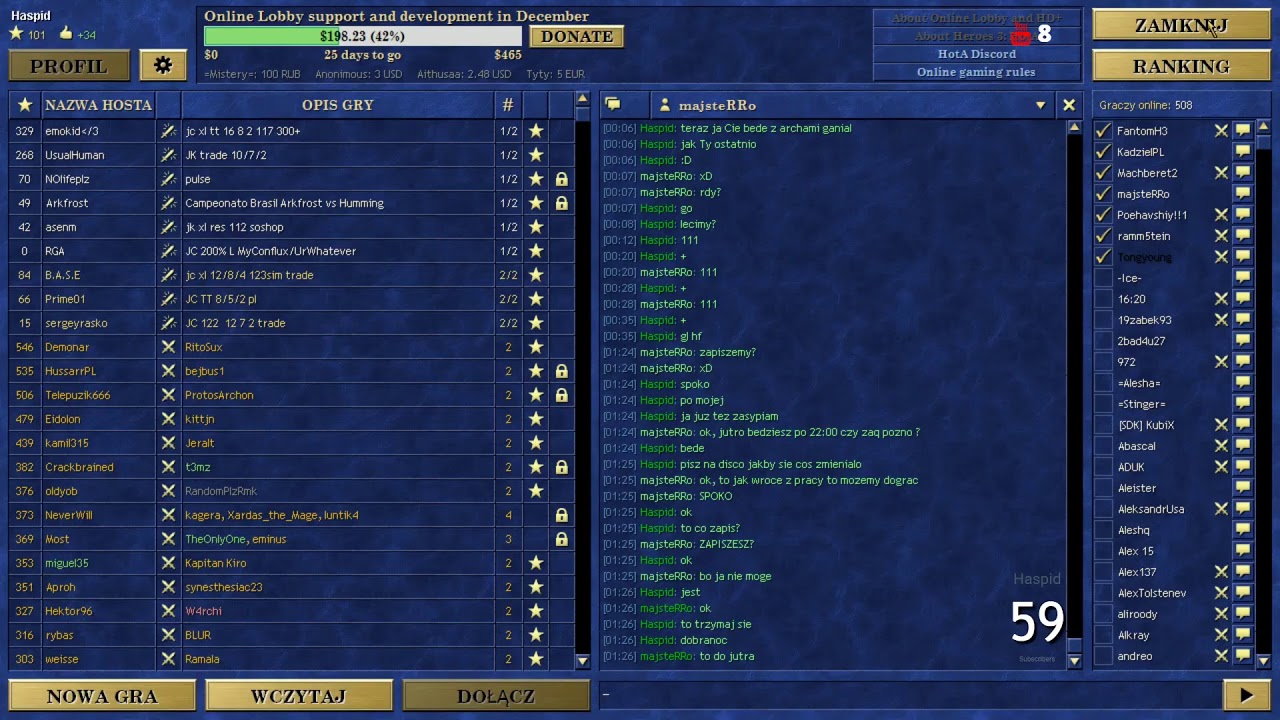 Heroes 3 Hota: Ponton Cup 1/16 vs MajsteR
