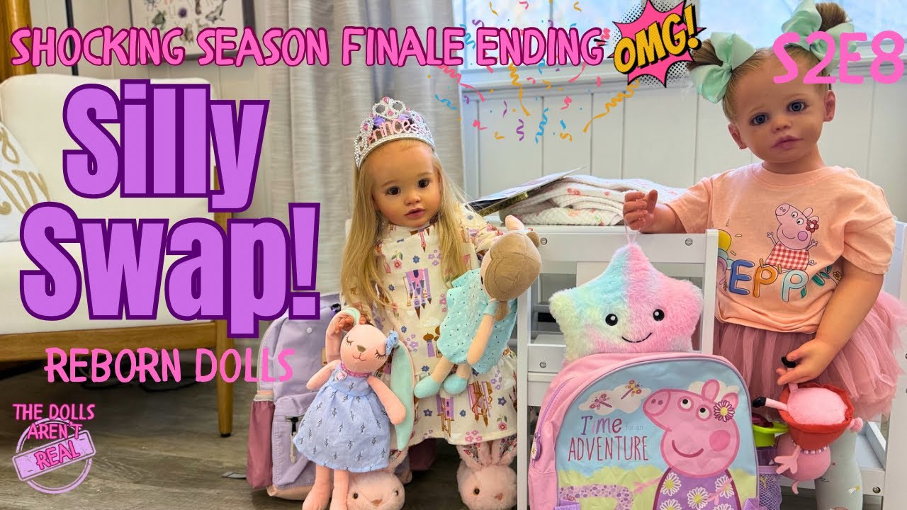 Ally’s Shocking News 😳 MEET BIANCA and My Reborn Dolls Pippa & Cozy Swap Places! 😂 Season 2 Finale 