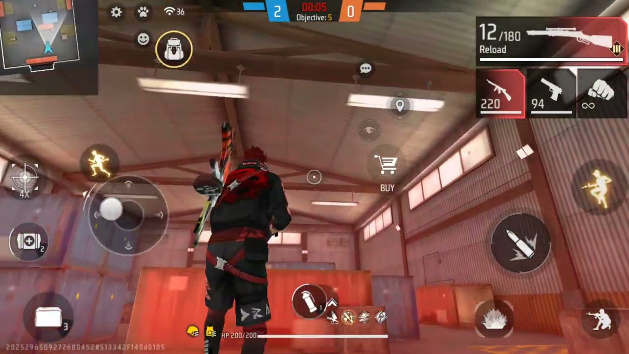 👑 LONE WOLF KING! 1v1 Full Red Damage Gameplay – Free Fire