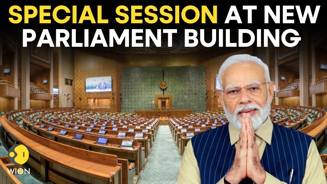 Indian Parliament Special Session LIVE: Both Houses meet in new Parliament building | WION LIVE