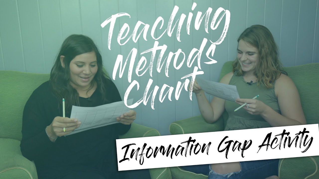 Teaching Methods Chart - Information Gap Activity