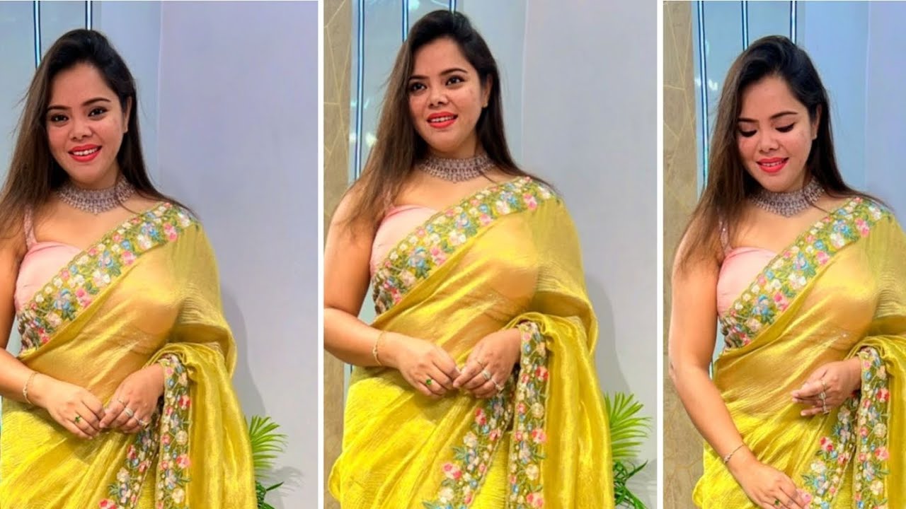 Gulmohar Saree Live || Exclusive Designer Saree Collection || Booking No 7003784526