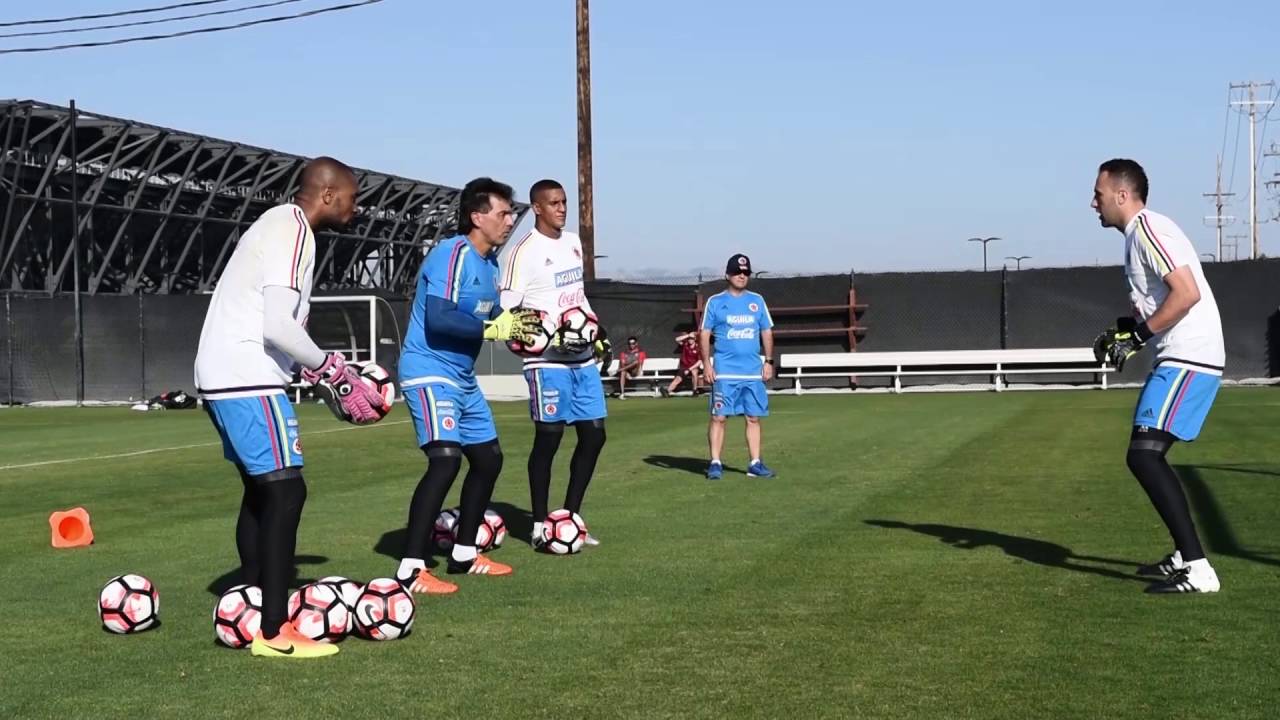 Así se preparan los arqueros de la selección Colombia de cara a la Copa América