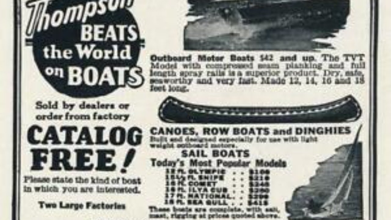 Thompson Boat Company Lecture