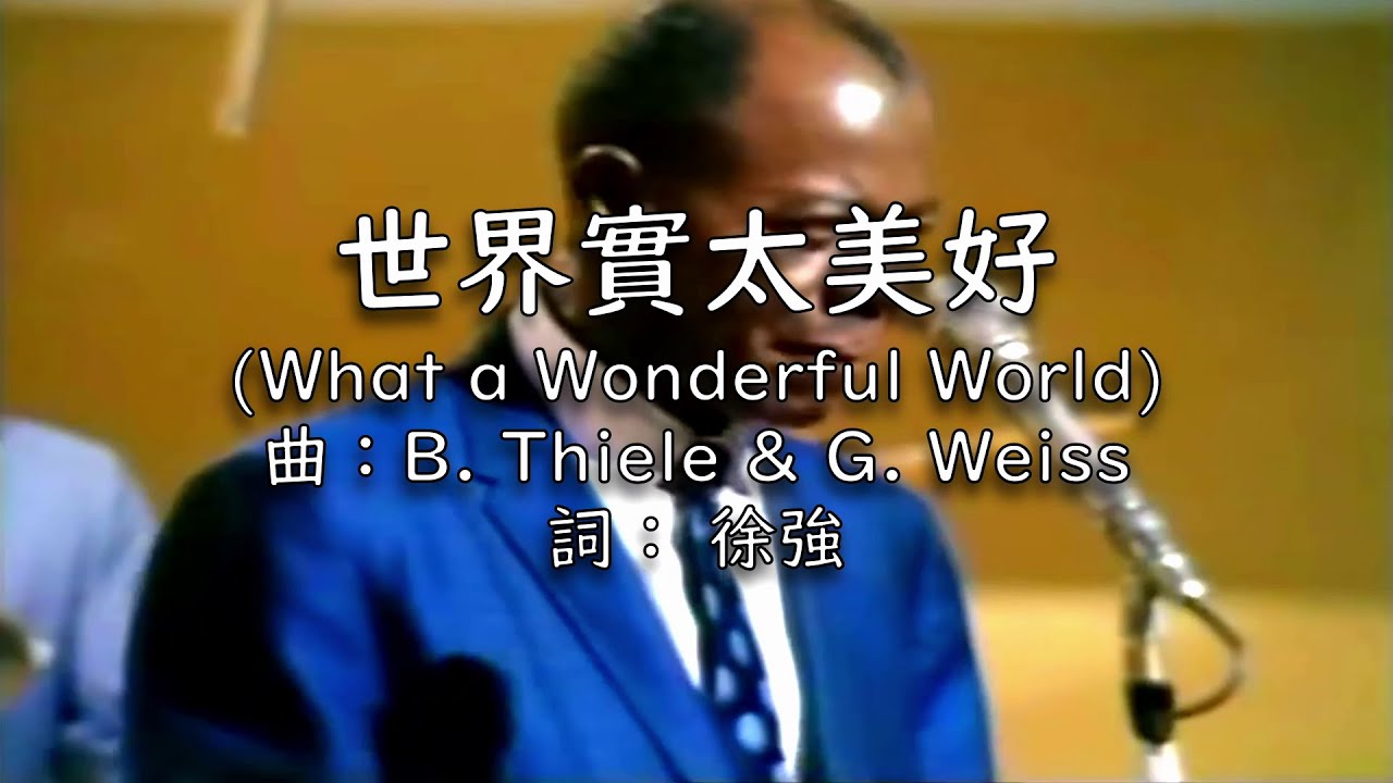 世界實太美好 （What a Wonderful World 粵語版）