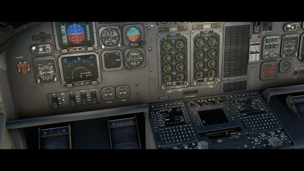 Just Flight AVRO RJ VNAV RNAV - MSFS