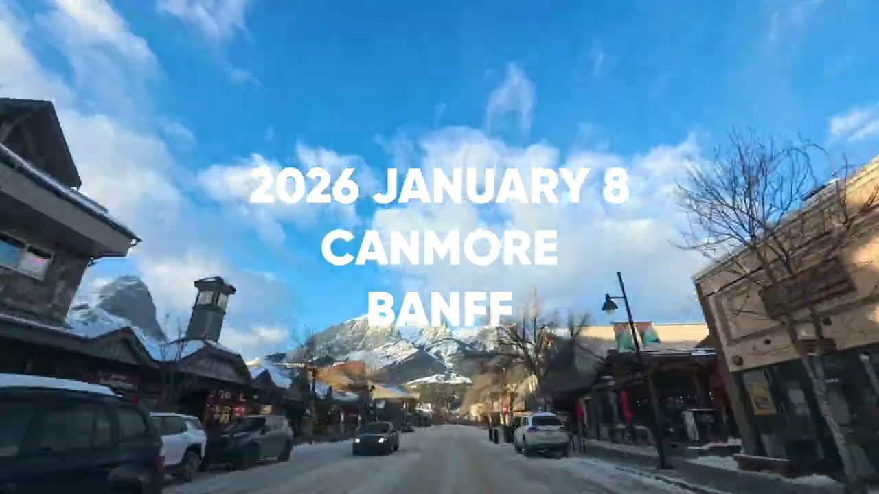 2026 JANUARY 8 CANADA CANMORE BANFF