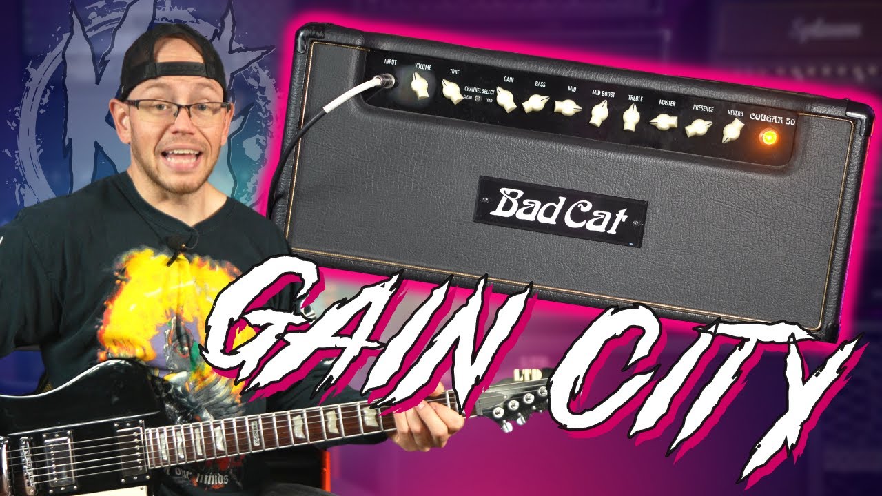 Этот усилитель — малоизвестный GAIN MONSTER | Badcat Cougar 50 All Tube Amplifier