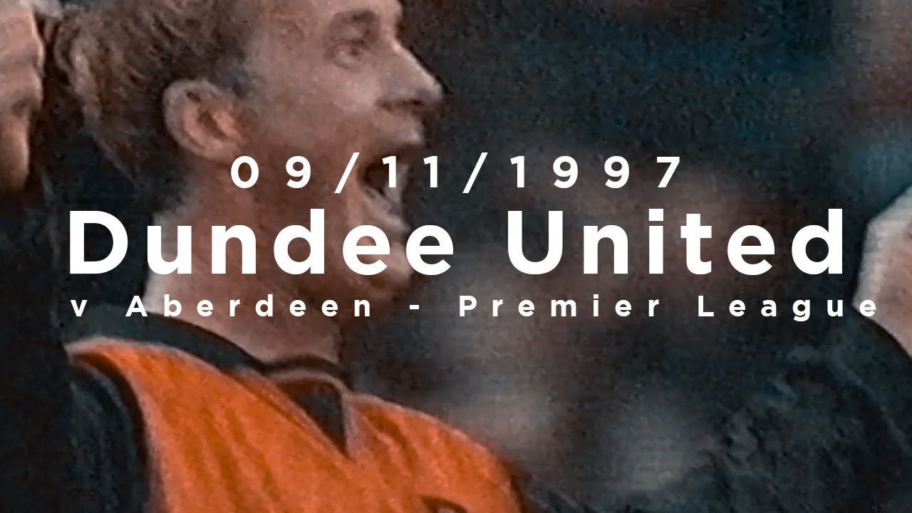 Dundee United v Aberdeen - 09/11/97 - Premier League