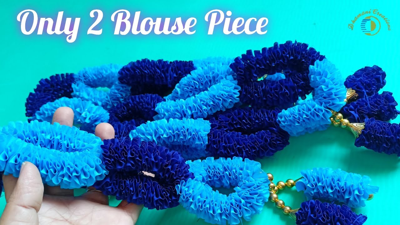 ಕೇವಲ ಎರಡೇ Blouse Piece ಸಾಕು ಈ ಸುಂದರ ತೋರಣ ಮಾಡಲು | Ring Fabric Garland | Festival Decoration Ideas