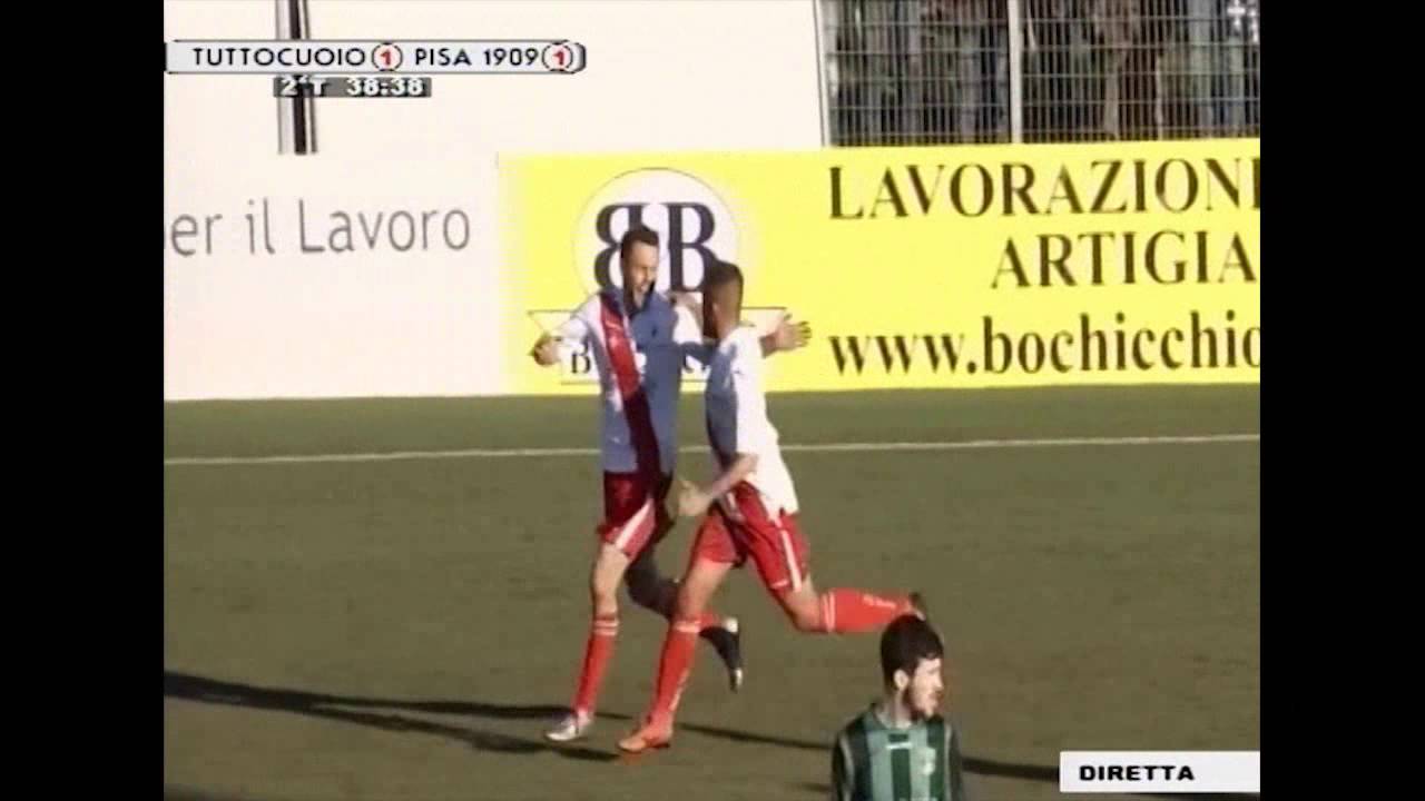 Tuttocuoio-Pisa 1-2: Mannini e Montella firmano la rimonta