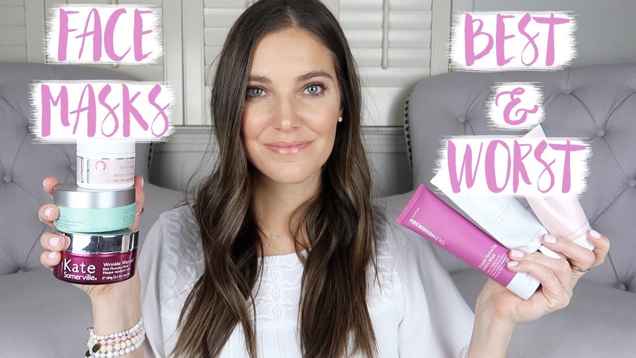 BEST & WORST FACE MASKS | Sarah Brithinee