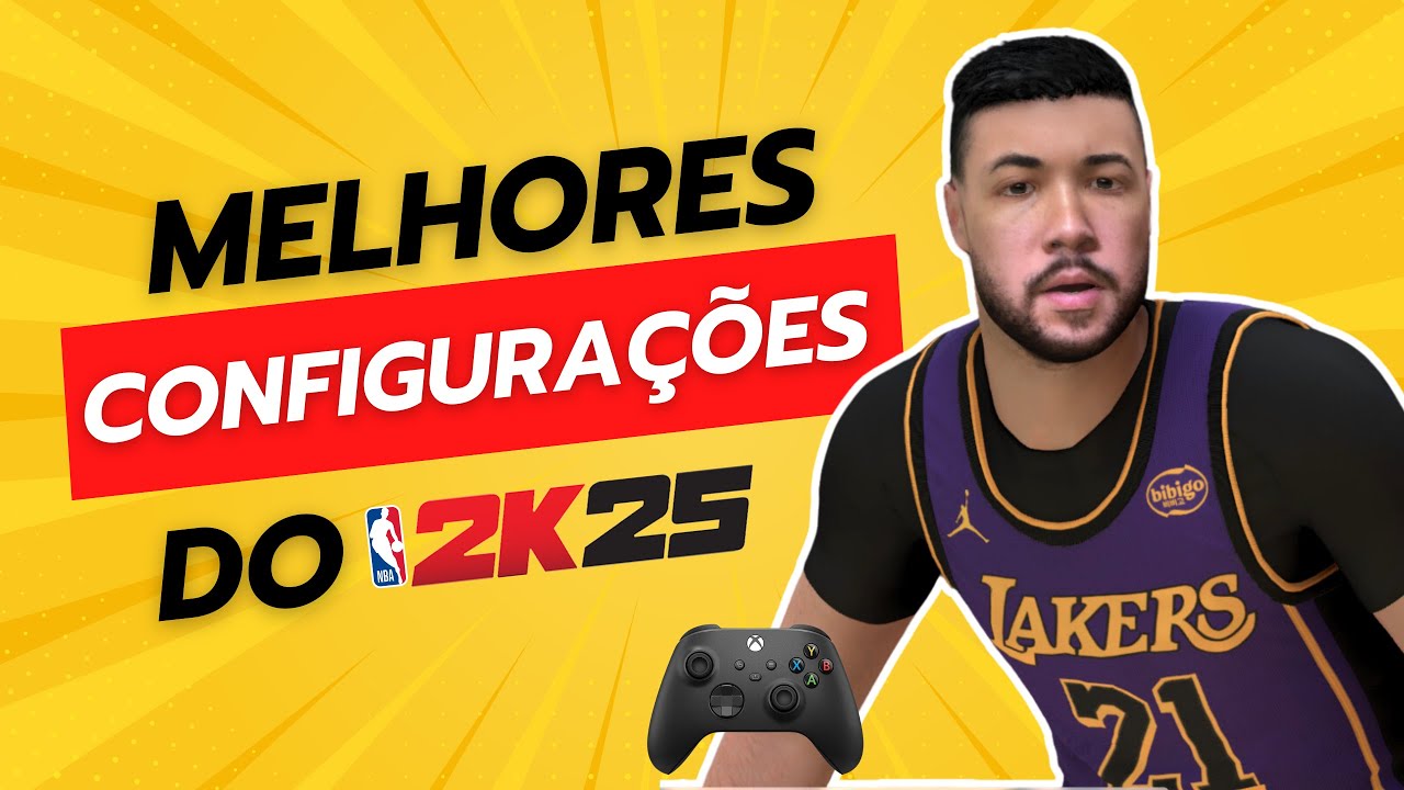 MELHORES CONFIGURAÇÕES, DICAS e TRUQUES no NBA 2K25 (NOVO PERFIL DE TEMPO DE ARREMESSO)