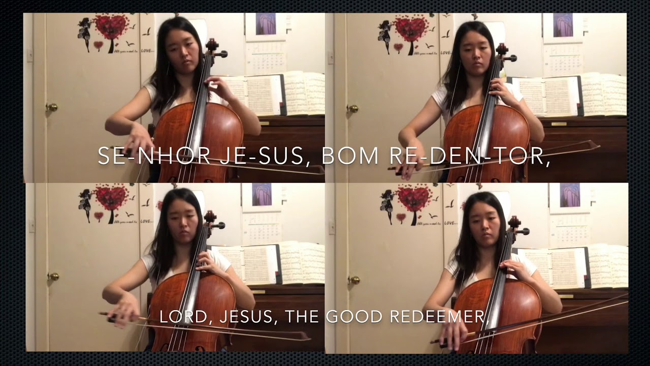 Hino 432 Vem, o divino Mestre (Hymn - Come, divine Master) cello quartet