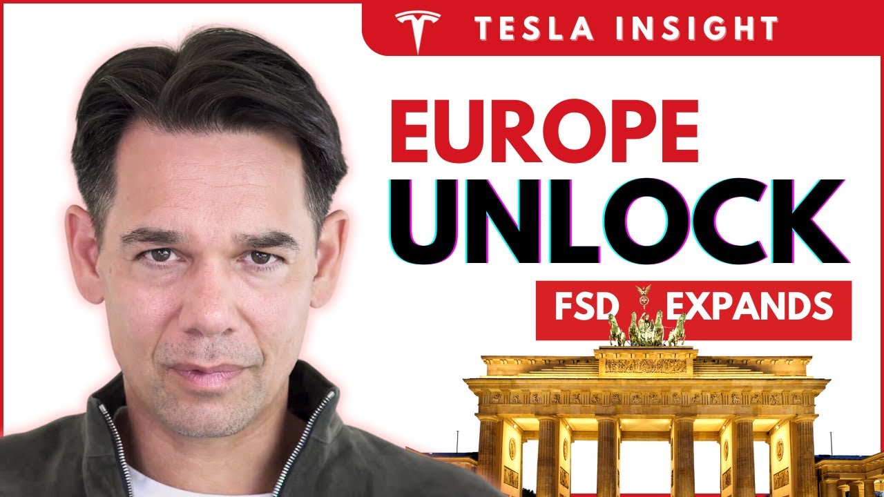 Tesla FSD выходит на рынки Европы. Приведет ли это к росту акций?