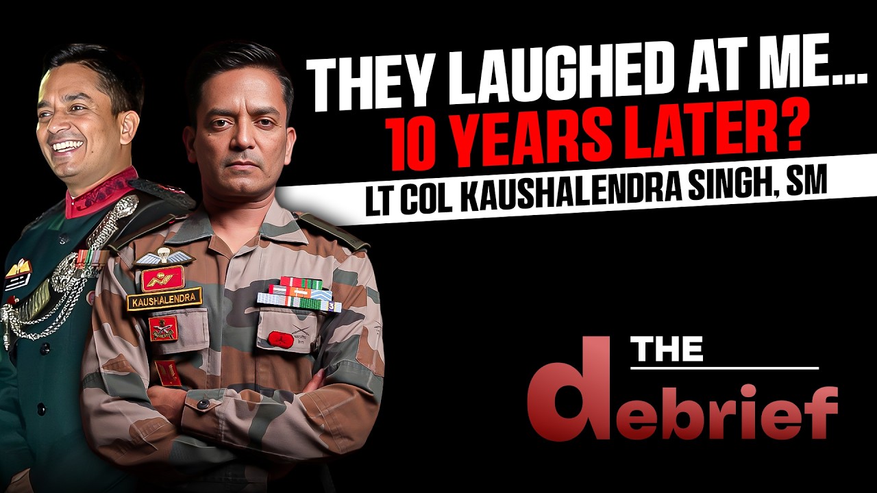 How I Got Rank 6 in UPSC… | Special Forces | Lt Col Kaushalendra Singh, SM