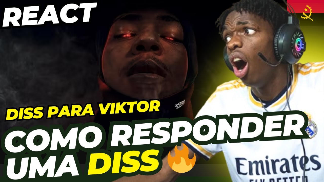 🇦🇴ANGOLANO REAGINDO ao Nebrugg - “3x0” (DISS PRA VIKTOR VERCETTI)