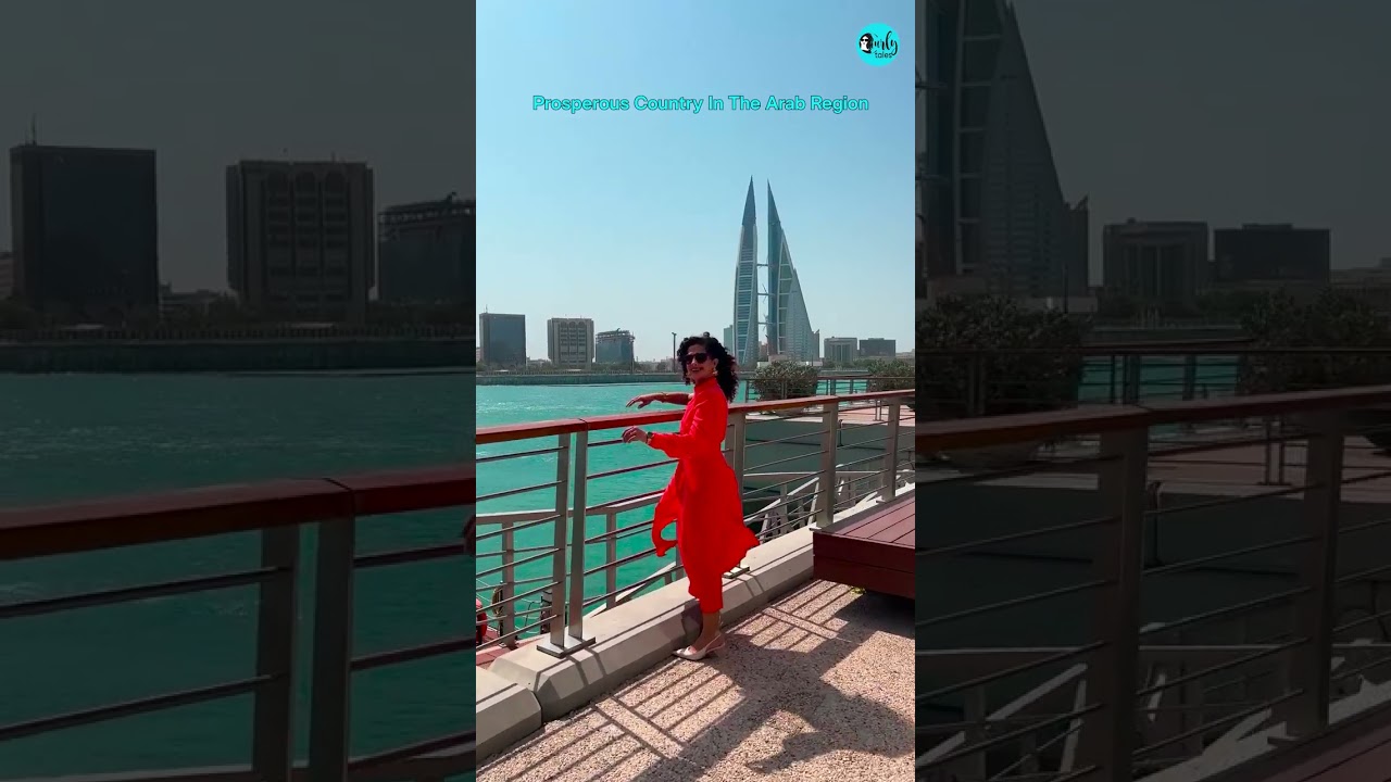 Tour Around The Kingdom Of Bahrain With Us | Curly Tales #shorts