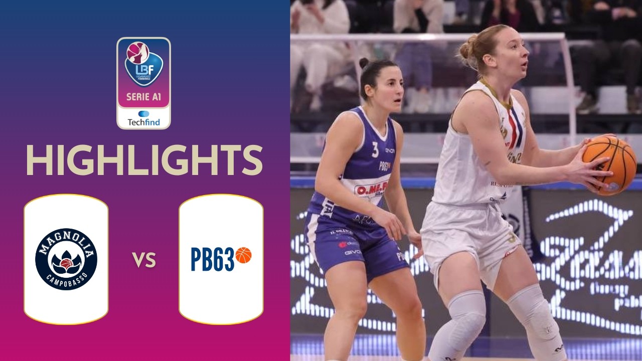 La Molisana Magnolia Campobasso 63-57 O.ME.P.S. Battipaglia • TECHFIND SERIE A1 - 21ª giornata