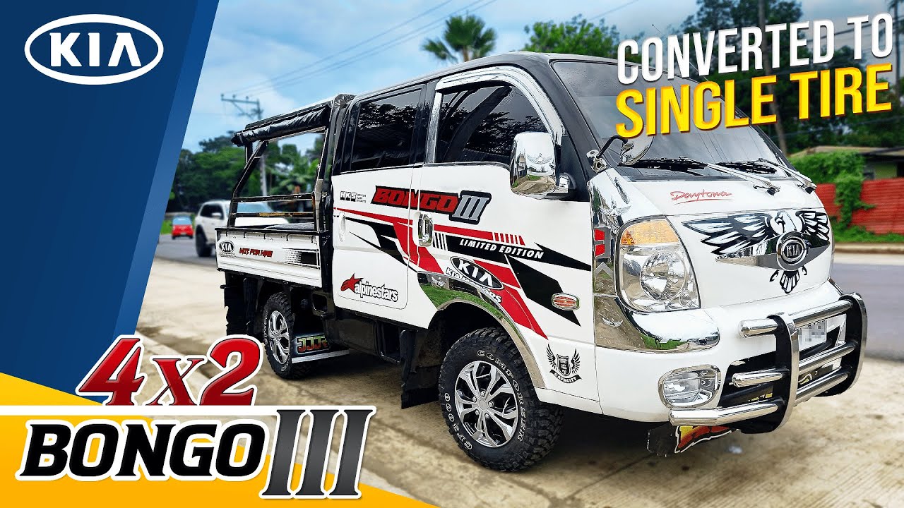 4x2 Converted to Single Rear Tire | Kia Bongo 3