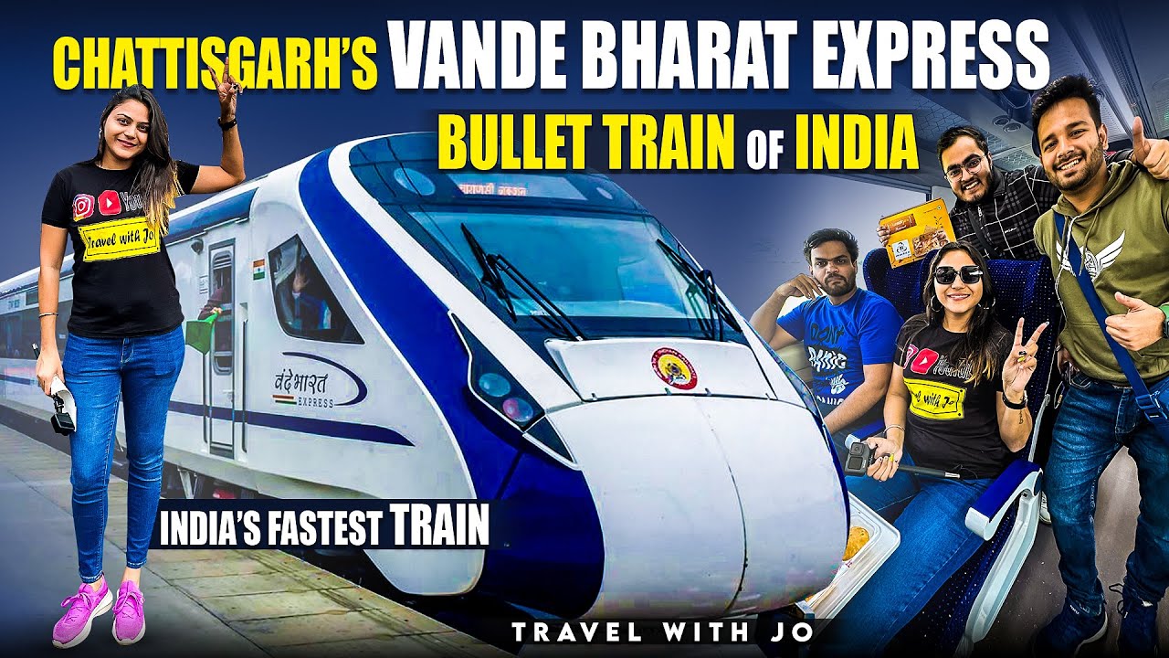 Vande Bharat Express | Nagpur to Bilaspur inaugural run First Day First show | Bullet Train of India
