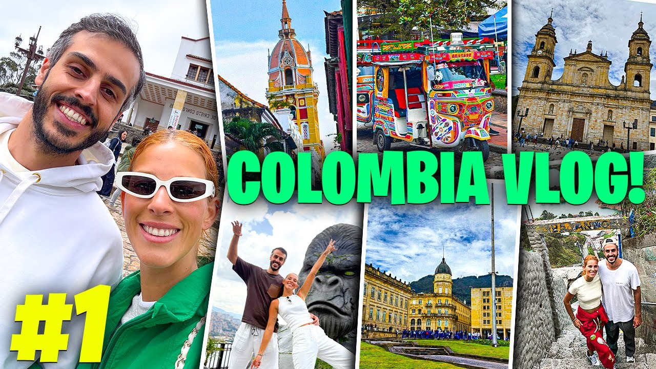 İlk kez KOLOMBİYA'da! Dağhan'la baş başa tropik kaçamak 🌴 COLOMBIA VLOGU!! PART 1