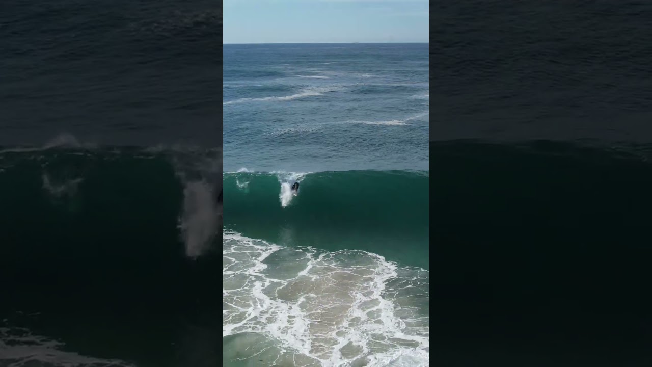 Nice Barrel at Tamarama Beach, Sydney Australia.