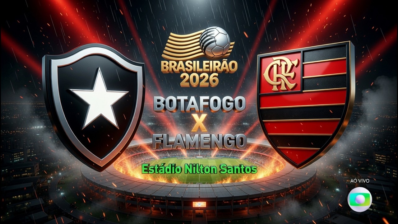 BOTAFOGO X FLAMENGO | BRASILEIRÃO 2026