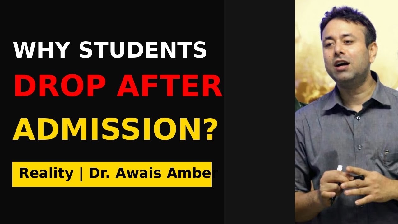 Why Students Drop After Admission? Reality |Dr.Awais Amber Research #technicaleducation #paramedical
