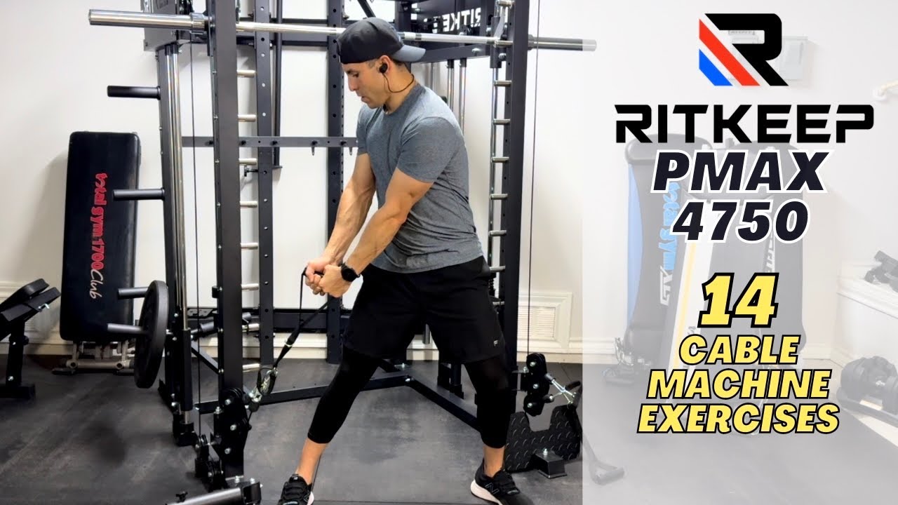 14 Essential Cable Machine Exercises | RitKeep PMAX-4750