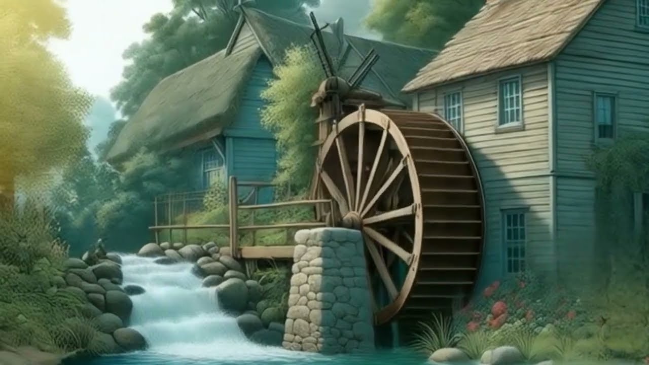 🌊Ob bistrem potočku je mlin &ndash; Otro&scaron;ka pesmica 🎶