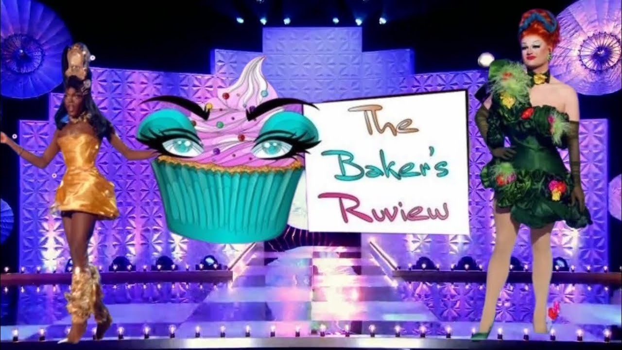 The Baker's Ruview - runway ranking Uk7 ep1 #dragraceuk #thebakersruview 
