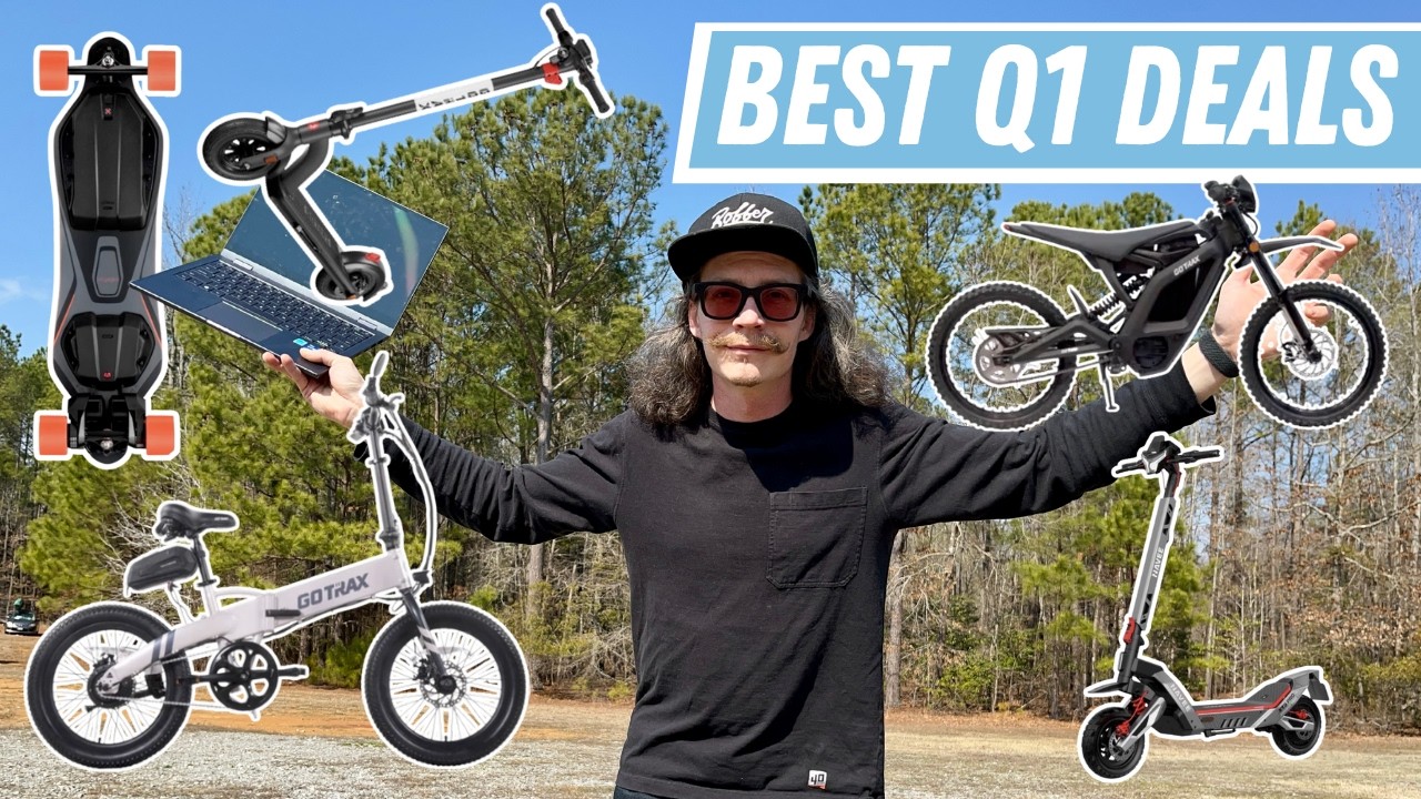 The Best Deals – Electric Bikes & Scooters Q1 2026