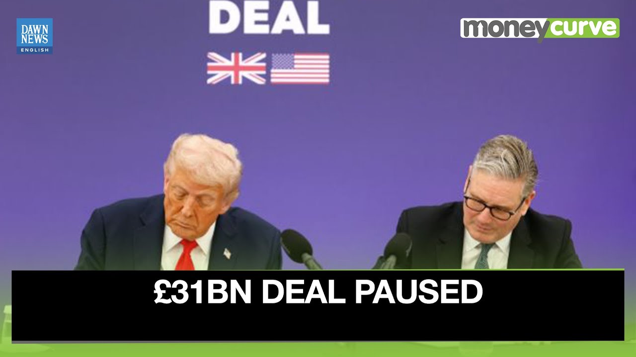 US Pauses &pound;31bn UK Tech Deal Amid Trade Dispute | Trump | Keir Starmer | Dawn News English