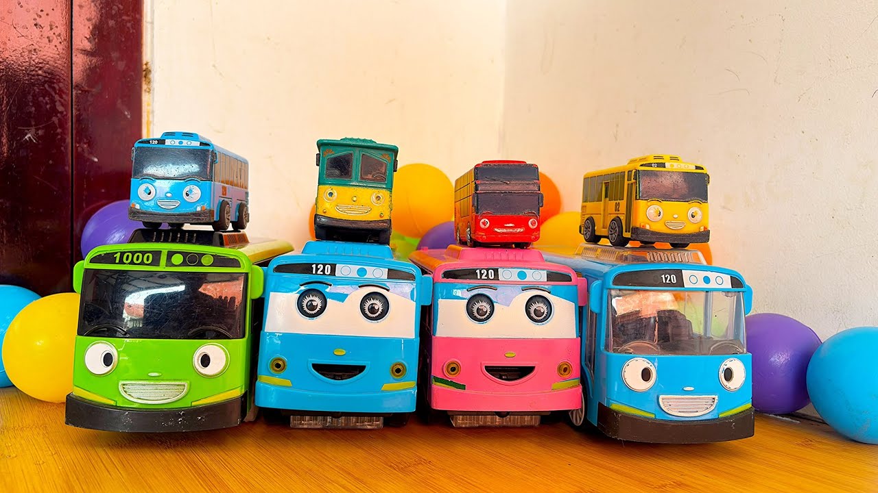 Tayo the Little Bus and Friends Tayo,Lani,Rogi,Gani