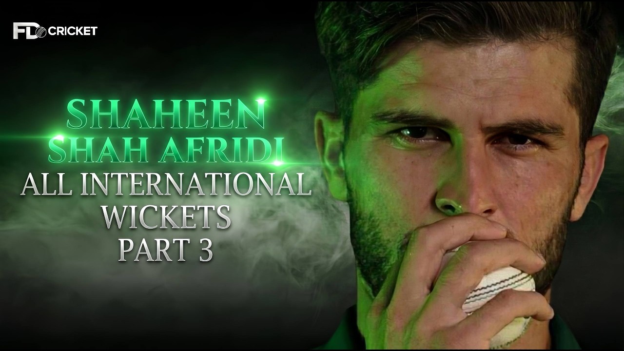 Шахин Шах Африди 🦅 | Все международные викеты (2016&ndash;2026) | Часть 3 | FD Cricket