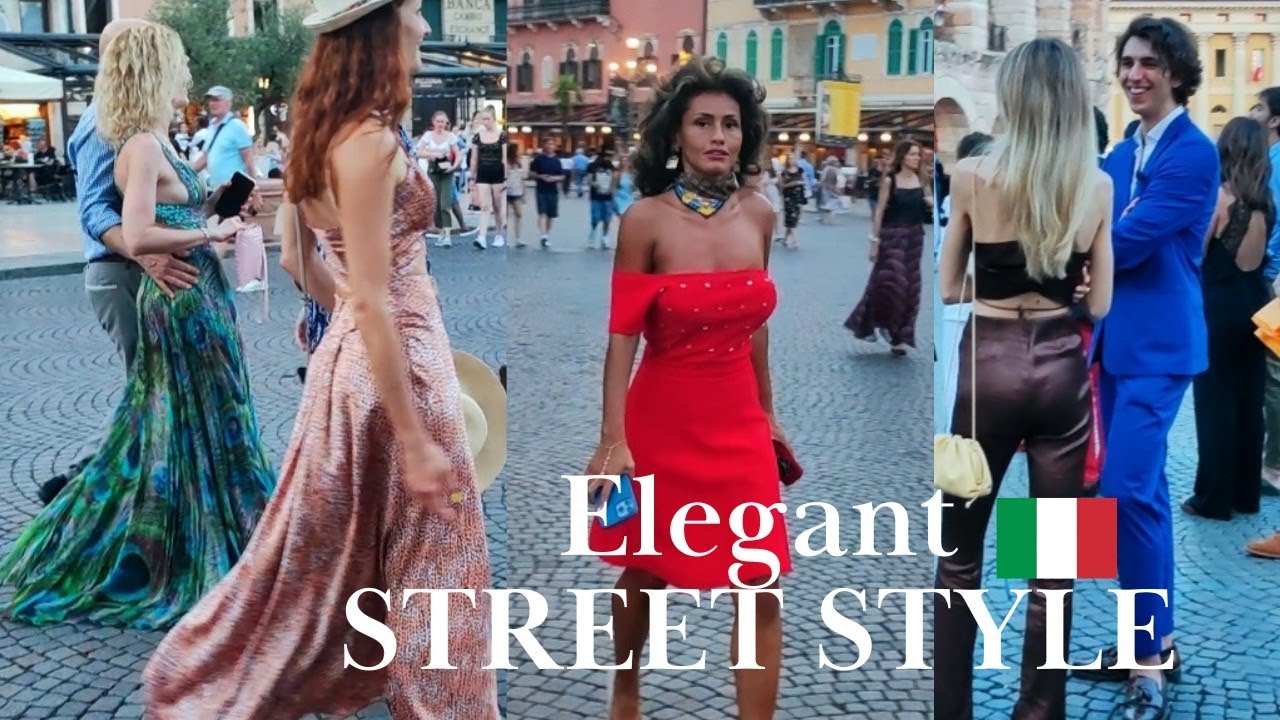 CHIC EVENING LOOKS 🇮🇹| Elegant Summer Dresses #italylife  #whatarepeoplewearing#vogue#eveninggowns