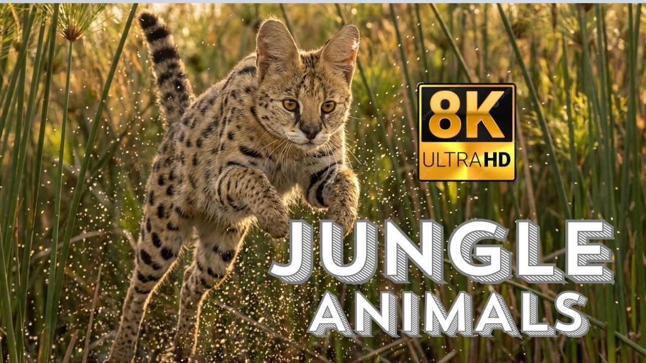 8K Wild Animals Documentary – Life in the Wild | Ultra HD
