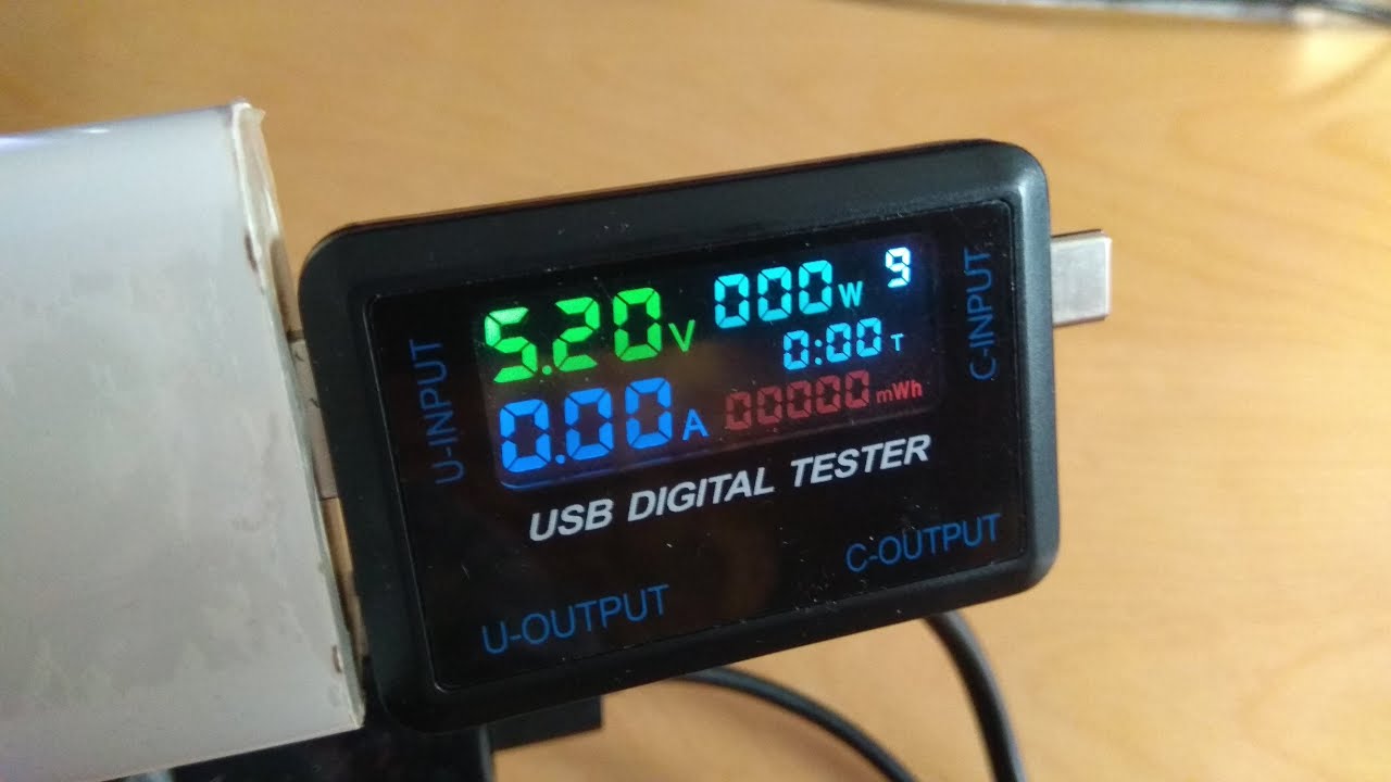 Тест USB тестера с Алиэкспресс на 