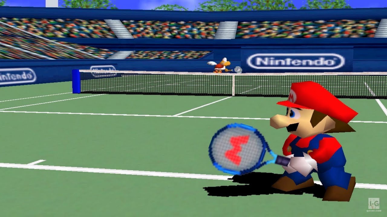 Mario Tennis - Nintendo 64 Gameplay (720p60fps)