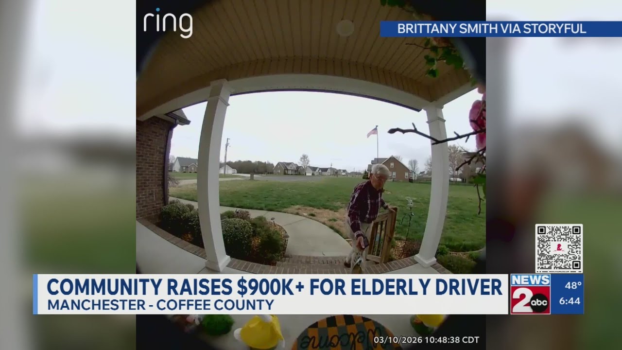 Community raises $900K for elderly delivery driver