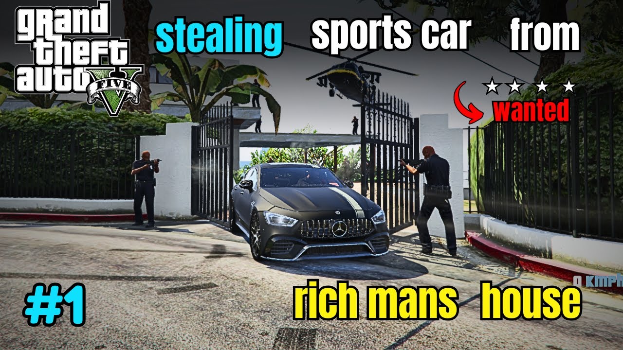 Stealing Amg For The Biggest Race In Los Santos | GTA V GAMEPLAY #1