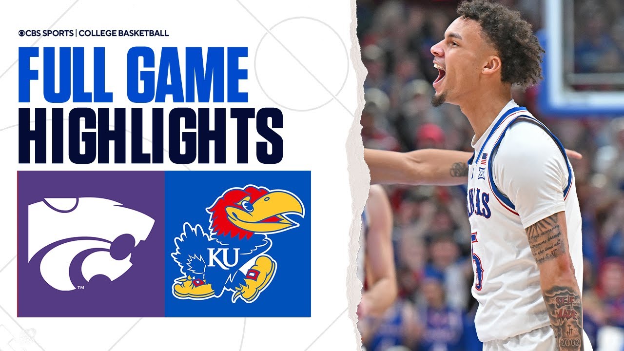 Kansas State vs. No. 9 Kansas | FULL GAME HIGHLIGHTS