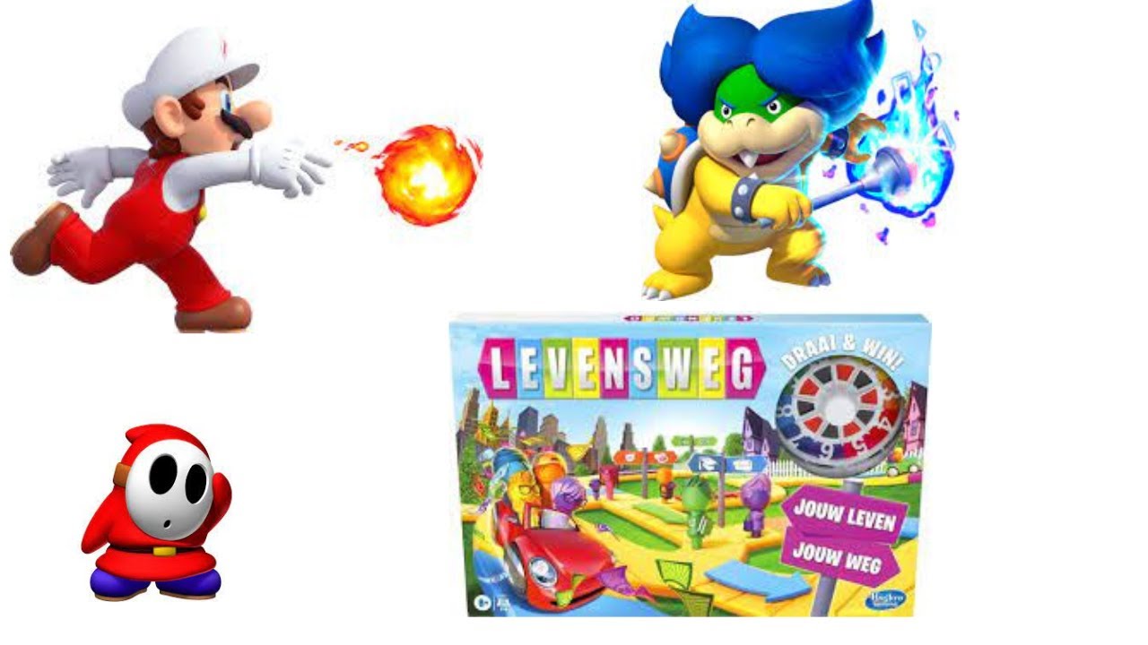 Levensweg spelen - New super mario plush