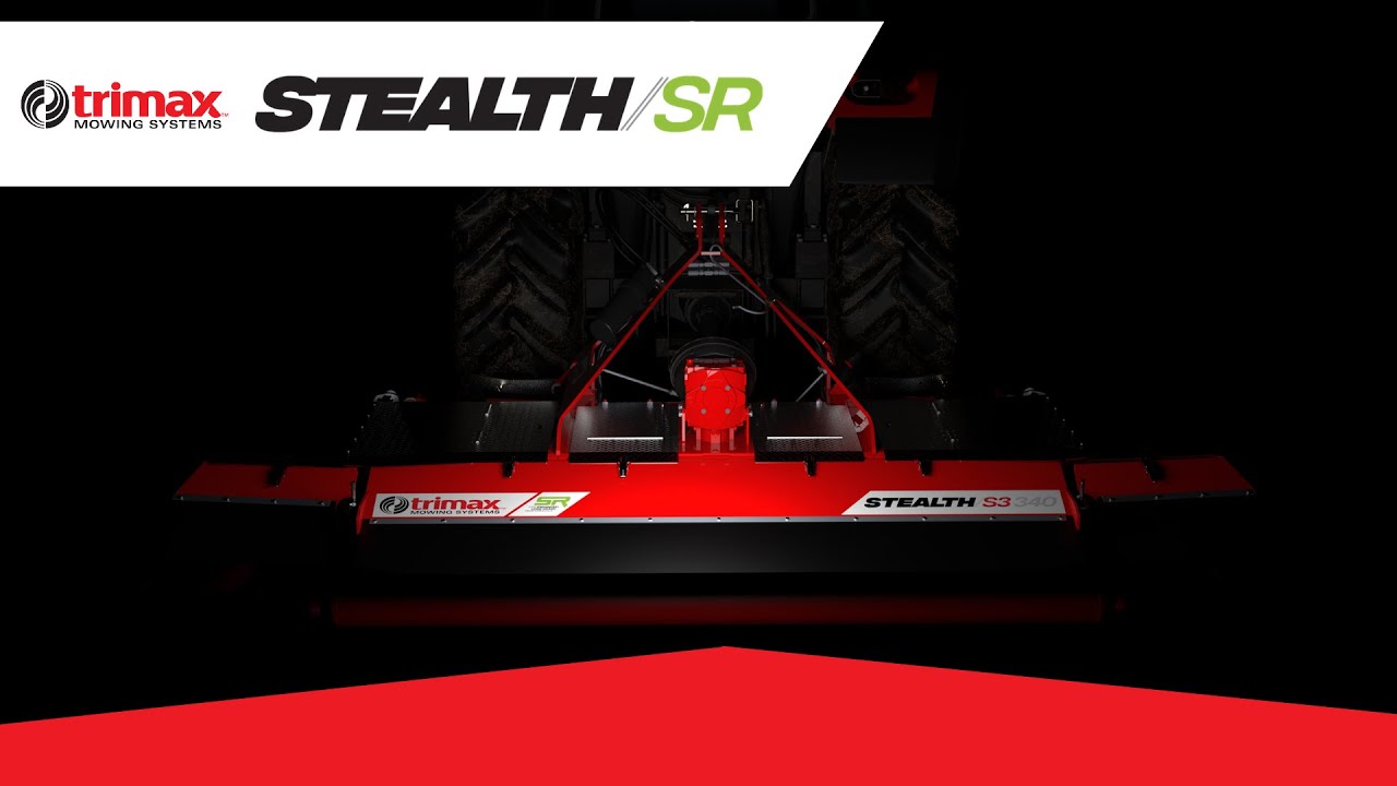 Trimax Stealth SR - Long Grass Mowing Performance!