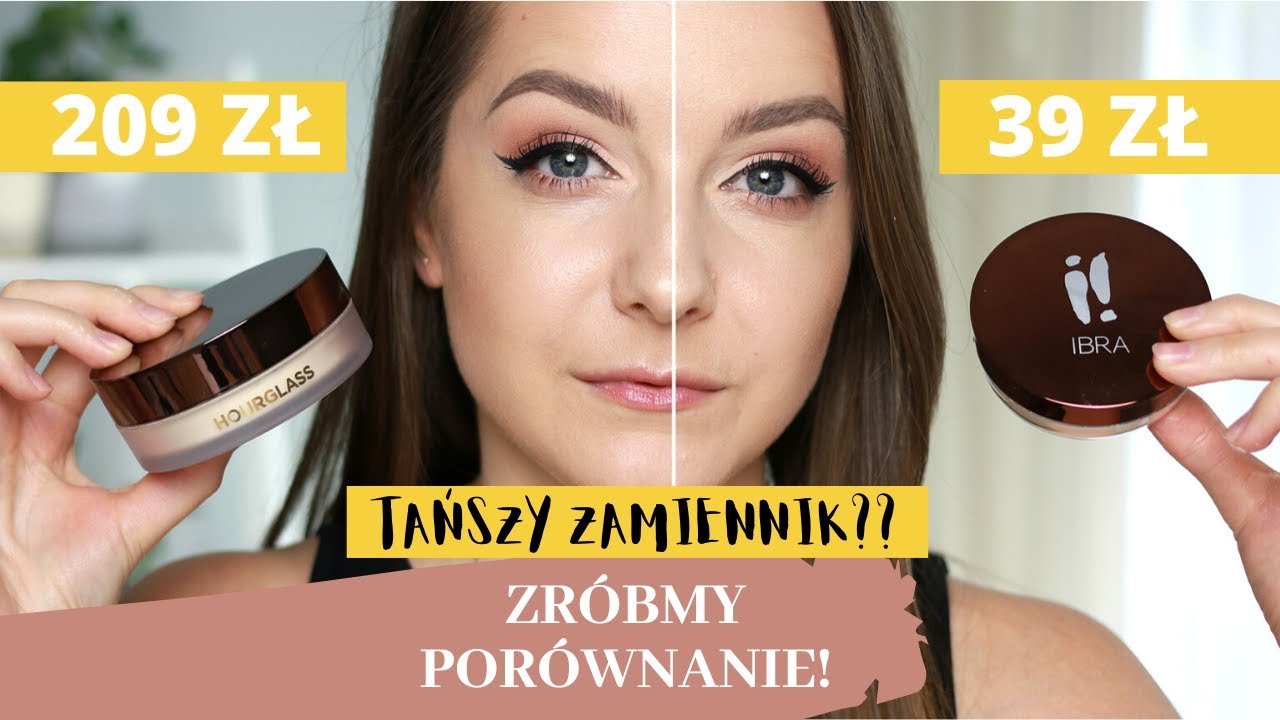IBRA WYPUŚCIŁA TAŃSZY ZAMIENNIK DLA HOURGLASS VEIL? PUDRY POD OCZY - TEST! | Milena Makeup