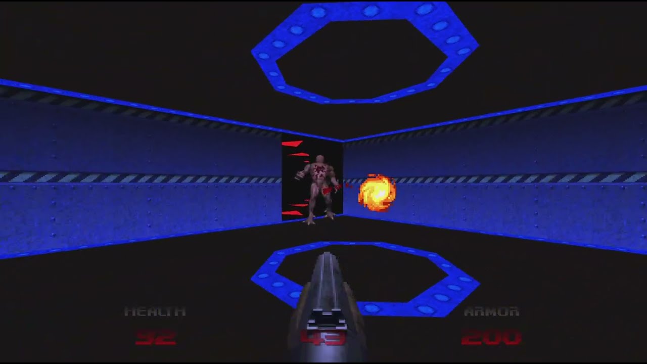 DOOM 64 (2020) Gameplay - Level 2: The Terraformer (Read Desc.) 