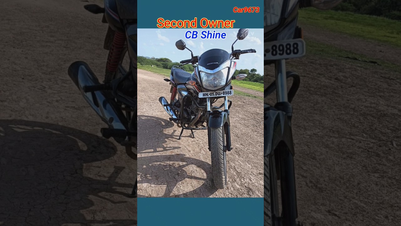 second hand CB Shine #cbshine #shine #honda