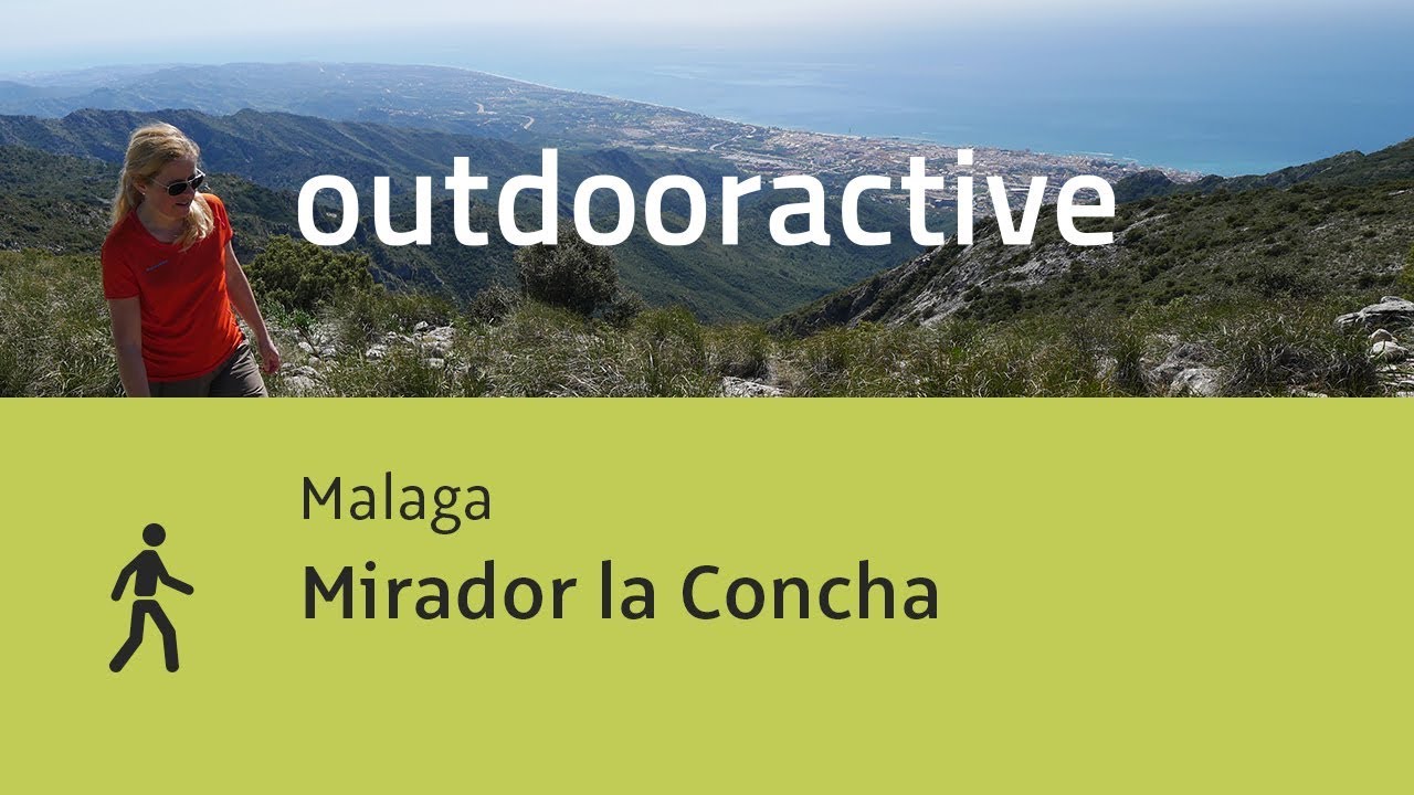 Wanderung in Andalusien: Mirador la Concha