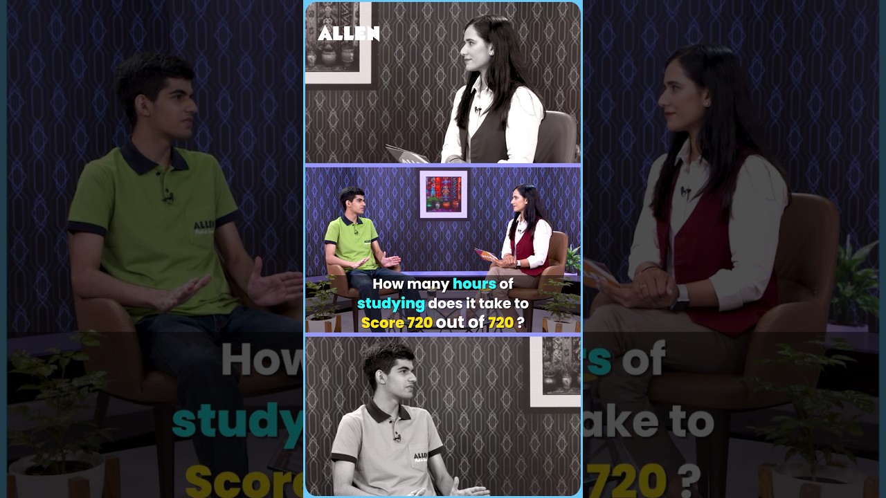 How to Get Perfect Score in NEET 2025? | AIR-1 Taijas Singh Reveals his Preparation Strategy #Shorts